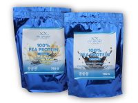 100% Pea Protein 750g Premium Vegan - hrachový protein