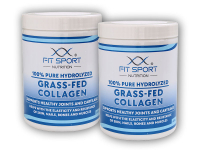 2x 100% Pure Hydrolyzed Grass-Fed Collagen 400g - Hydrolyzovaný Kolagen