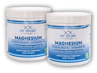 2x Magnesium Bisglycinate + Vitamin B6 270 vege caps - Ho k