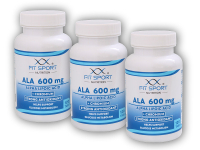 3x ALA 600mg Alpha Lipoic Acid + Chromium 120 tabs - Kyselina Alfa Lipoová