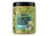 100% almond butter crunchy 1000g mandlové křupavé máslo