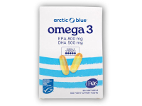 Omega 3 v blistrech 60 kapslí (500mg DHA & 800mg EPA) původ Aljaška