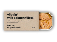 Vilgain Filety z divokého lososa v olivovém oleji 120g