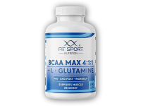 BCAA MAX 4:1:1 + L-Glutamine 240 kapslí