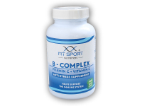 B-Complex + Vitamin C + Vitamin E 100 vege kapslí