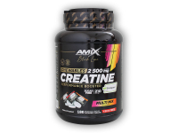 Black Line Creatine Creapure 2500mg 210 Chewable Tabs Zero Sugar Multi