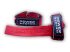 Kožené trhačky na mrtvý tah Leather Straps red