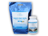 Maxi Pro 90% 2500g + Karnitin Taurin 120 vege caps