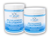 100% Pure L-Glutamine 550g + 330g Micron