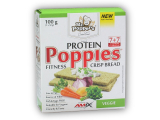 Poppies CrispBread Protein Veggie 100g