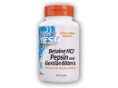 Betaine HCl + Pepsin & Gentian Bitters (hořec) 360 kapslí